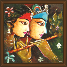 Radha Krishna Paintings (RK-2277)